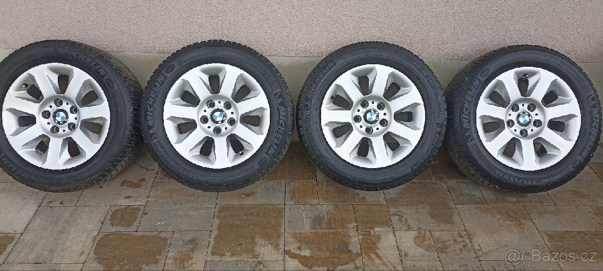 Sada Alu 5 x 120 R16 ET 20, BMW, T5, výborný stav