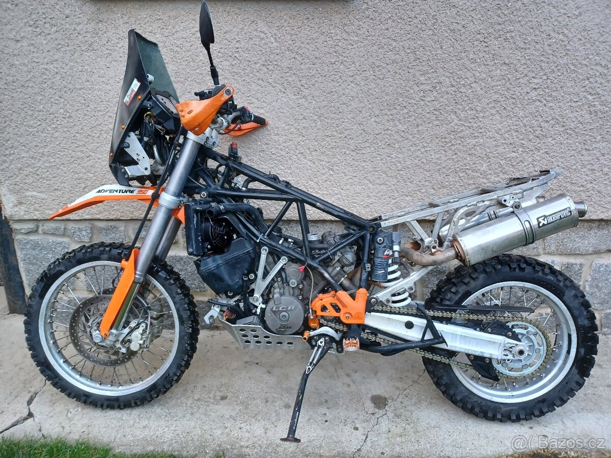 KTM LC8 950 ADVENTURE S - NÁHRADNÍ DÍLY, DOKLADY