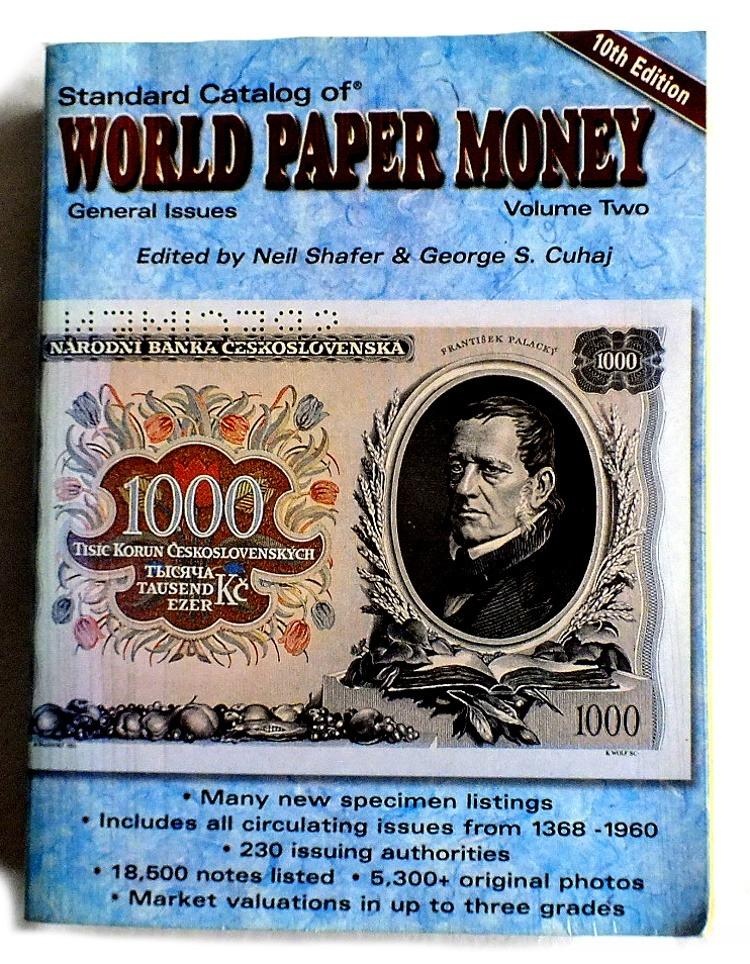 Standard Catalog of World Paper Money 1368-1960, 10. vydání