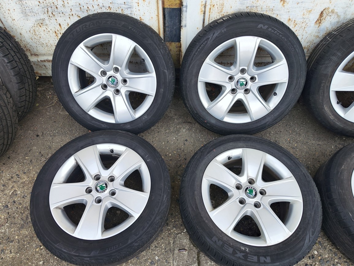 16"alu sada Crateris 5x112 origo Škoda Octavia 2 Golf 5 6