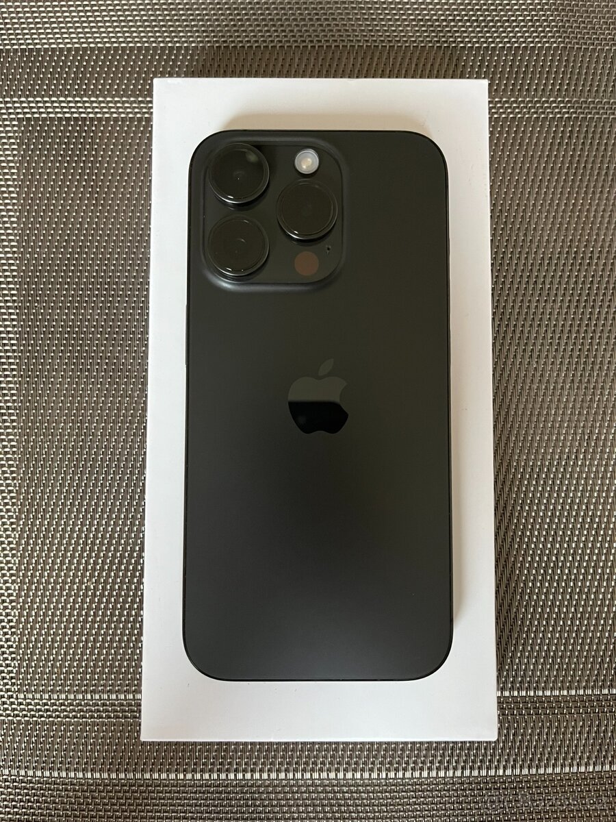 iPhone 15 Pro Black Titanium 128GB