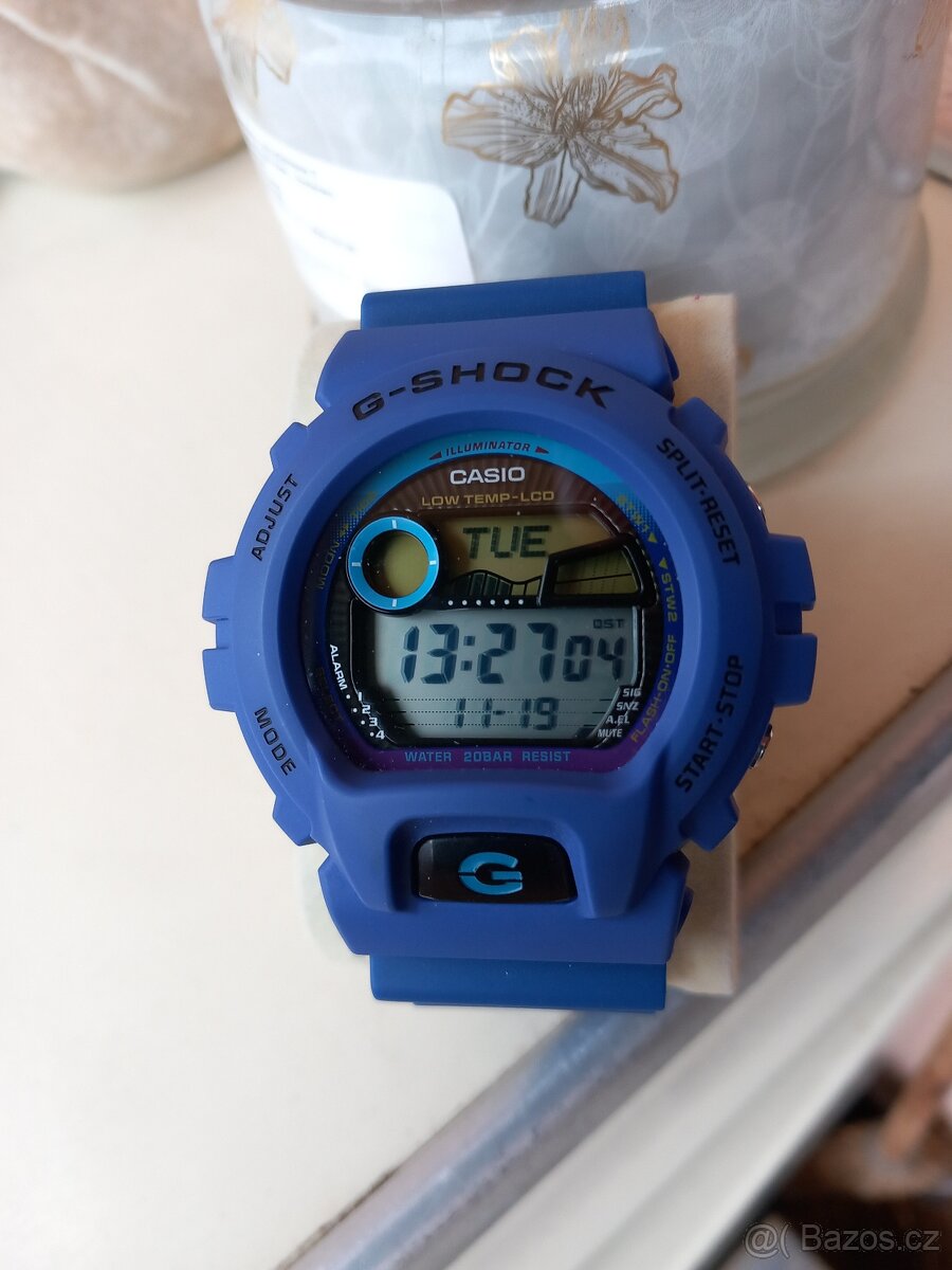 Casio G-SHOCK GLX-6900-1, krásné, bez přílivu a měsíce