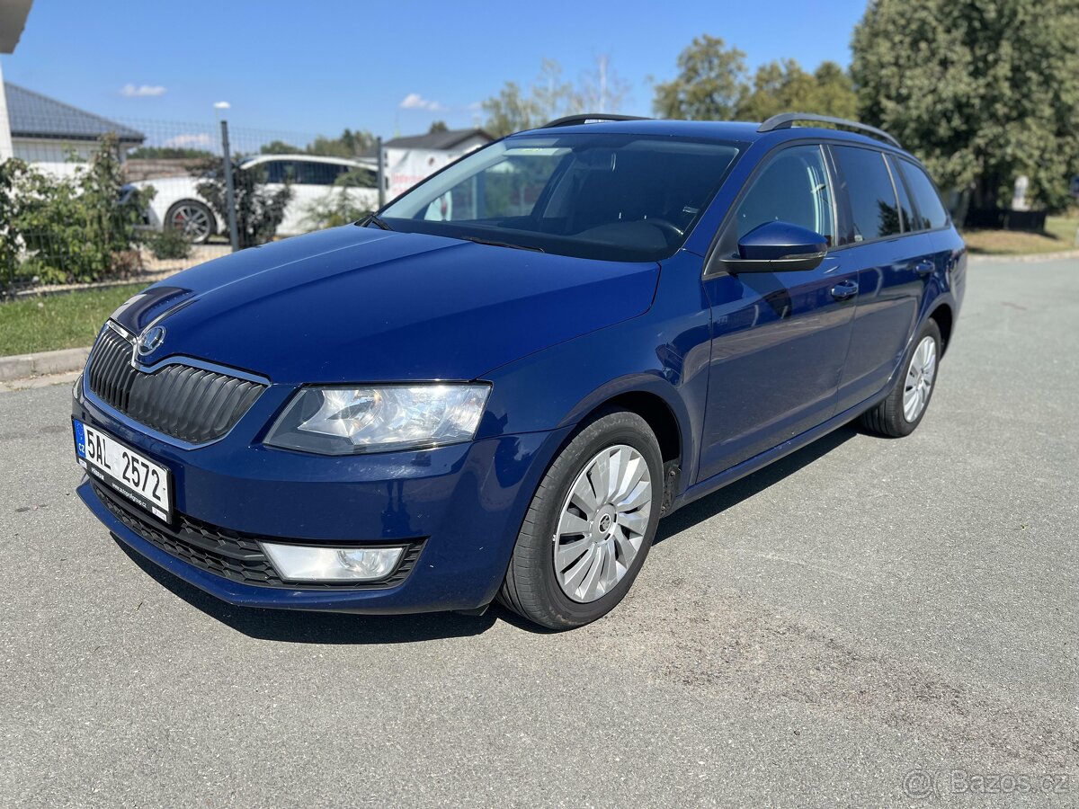 Škoda Octavia III 1.6tdi 81kW rv.2016•1.majitel•PůvodČR•