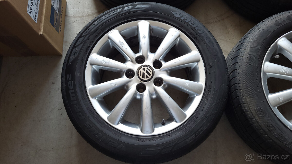 Orig. letní ALU kola 16" 5x112 ET59 VW Sharan