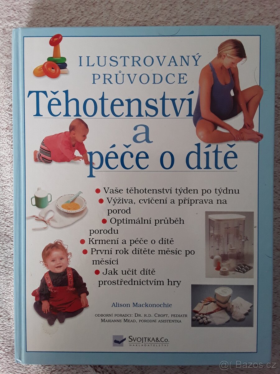 Kniha Těhotenství a péče o dítě