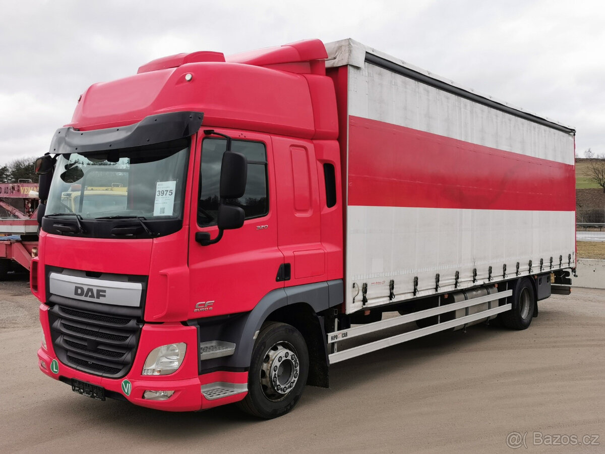 Prodám valník DAF CF 320 FA 18t EURO 6