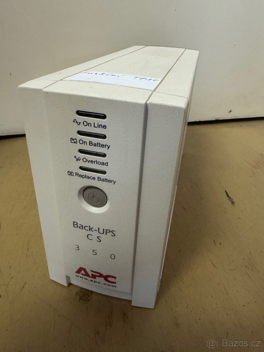 Záložní zdroj APC Back-UPS 350 -BEZ baterie-