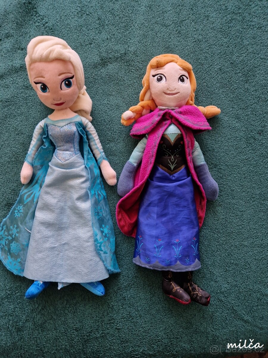 ELSA A ANNA PLYŠ-FROZEN