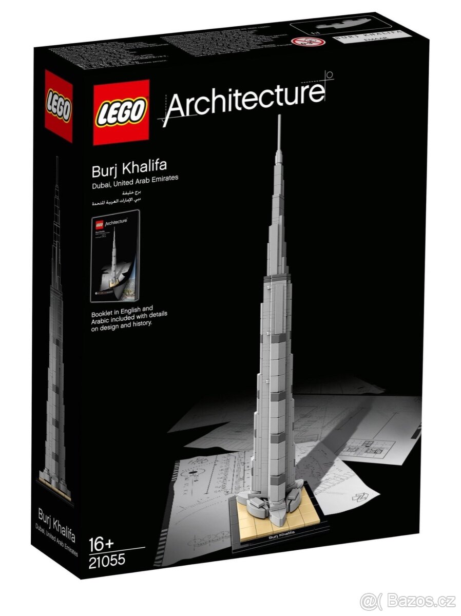 Nové nerozbalené lego 21055 Bujr Khalifa - architecture