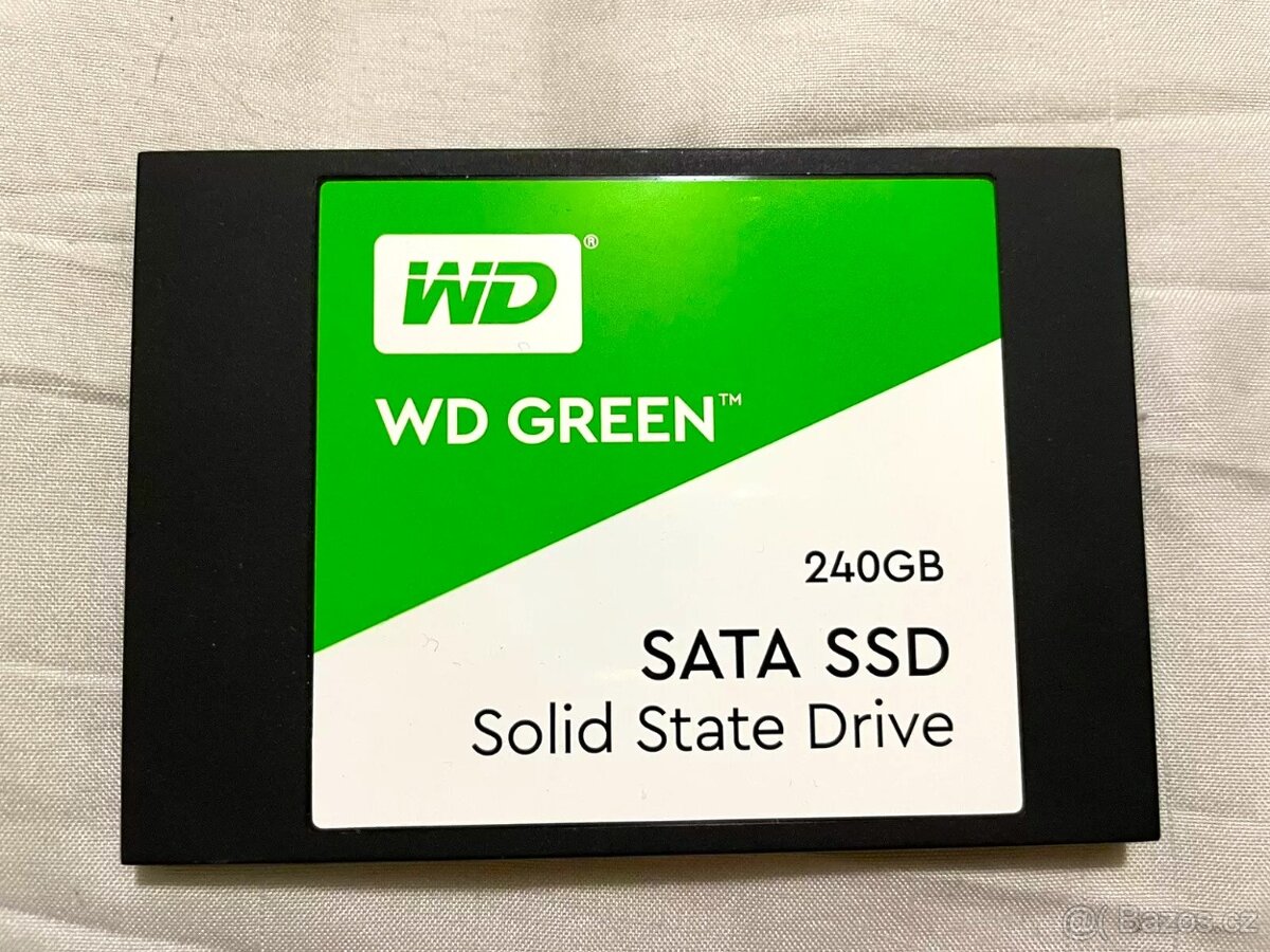 SSD WD Green - 240 GB, Top stav