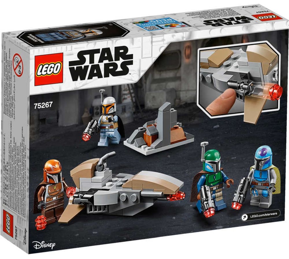 Nové LEGO Star War 75267 Bitevní balíček Mandalorianů