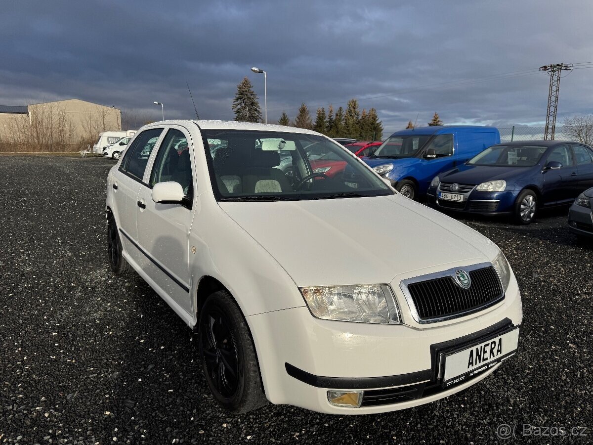 Škoda Fabia I 1.2 12V, 47 kW, 1.Majitel,2004,ČR