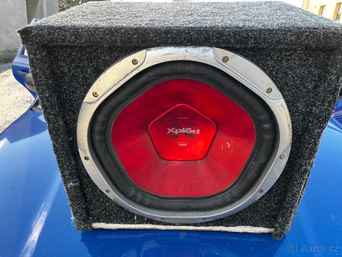 Subwoofer do auta 1400W