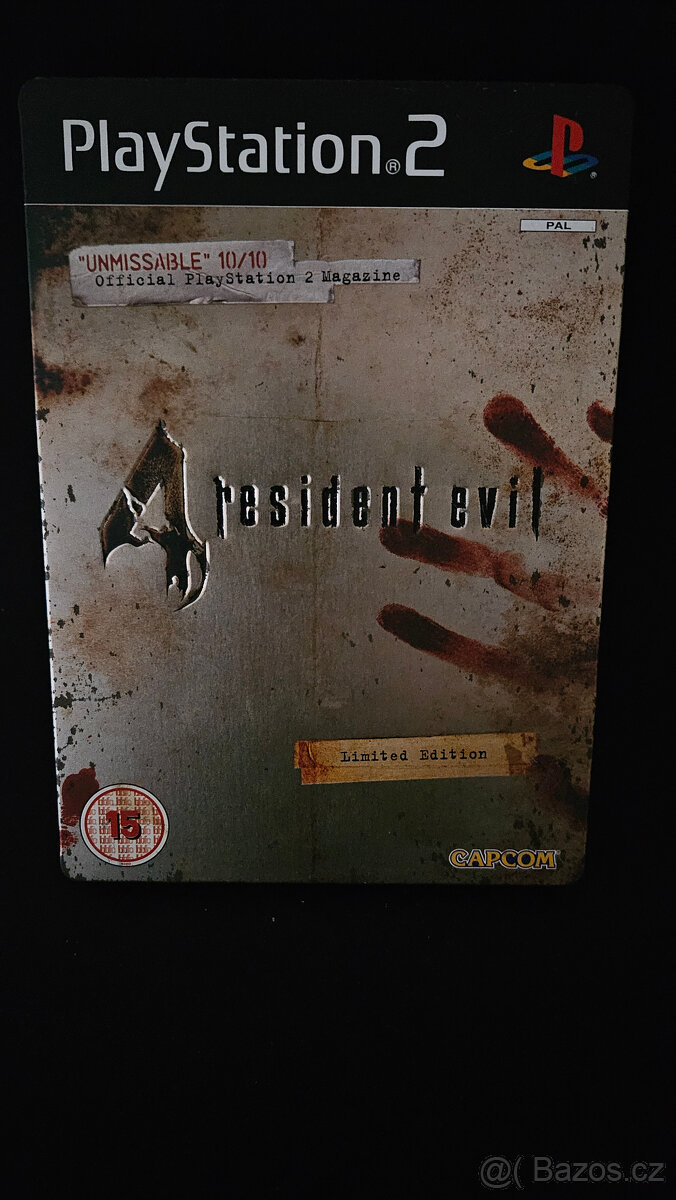 PS2 resident evil 4 Limited Edition