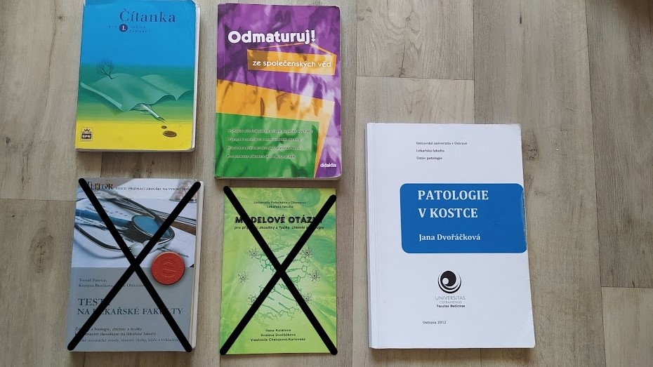 Prodám učebnice pro gymnázium + maturita