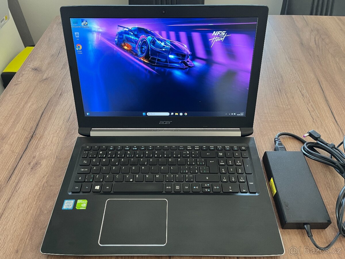 HERNÍ UltraBook Acer 15.6" FHD IPS-940MX GDDR5-i5-SSD 256GB