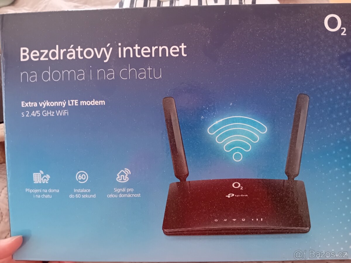 Bezdrátový LTE modem na WiFi od O2