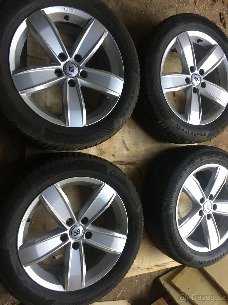 alu orig kola VW 5x112, passat 3,zimní