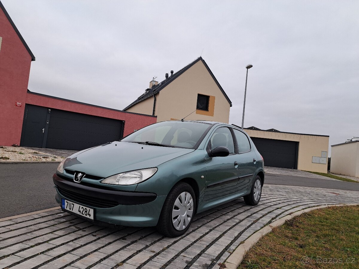 Peugeot 206 1.4i 5xDveře,STK 7/2026,Spolehlivě v provozu