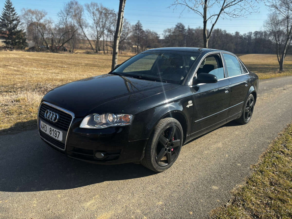 Audi A4 B7 3.0TDi 150kW, 4x4, Manual, Quattro, Nové v CZ