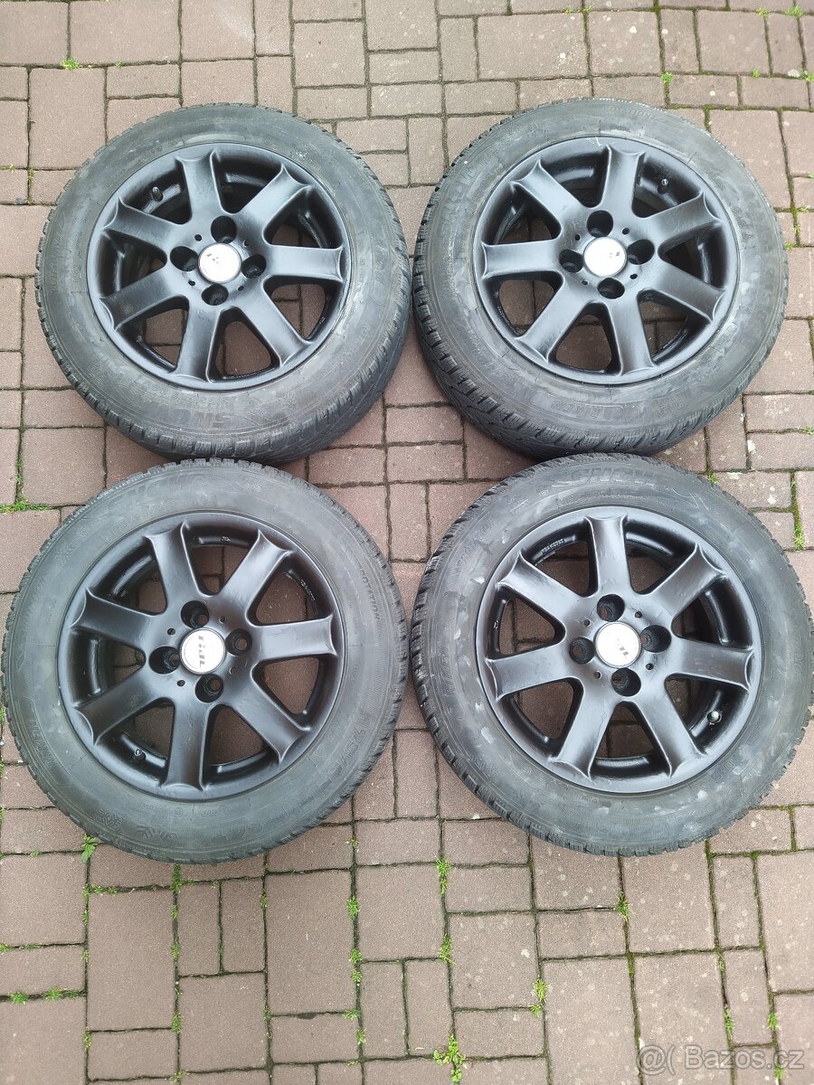 Alu sada 6Jx15 4x100 střed 54mm