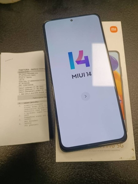 Xiaomi Redmi Note 11 Pro 5G 128GB šedá