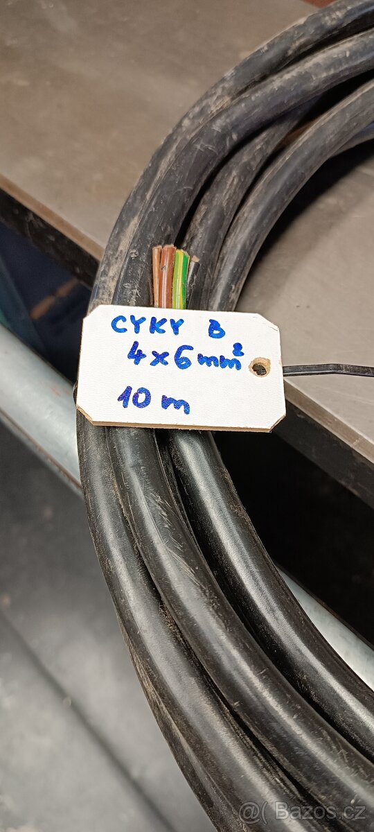 Kabel CYKY 4x6 mm2