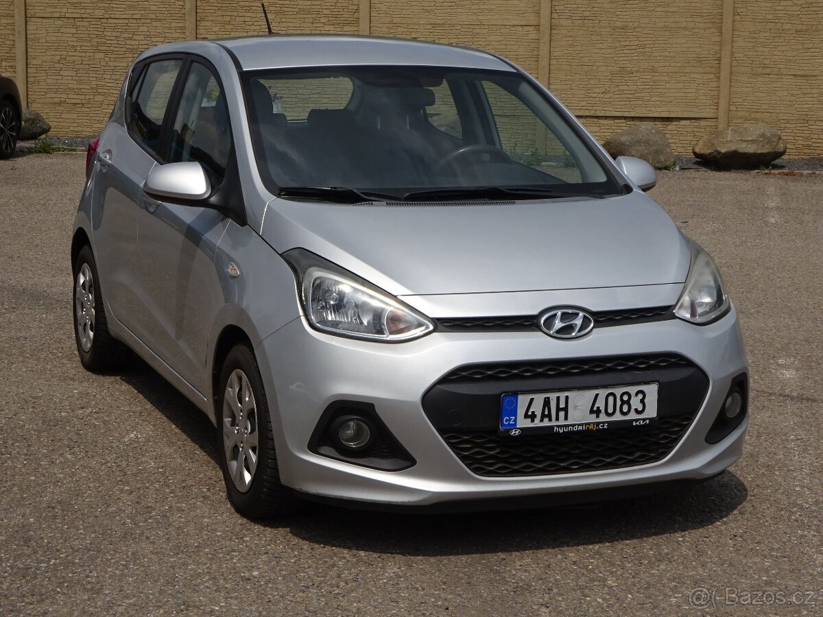 Hyundai i10 r.v.2014 3.Maj.serv.kníž.koupeno v ČR