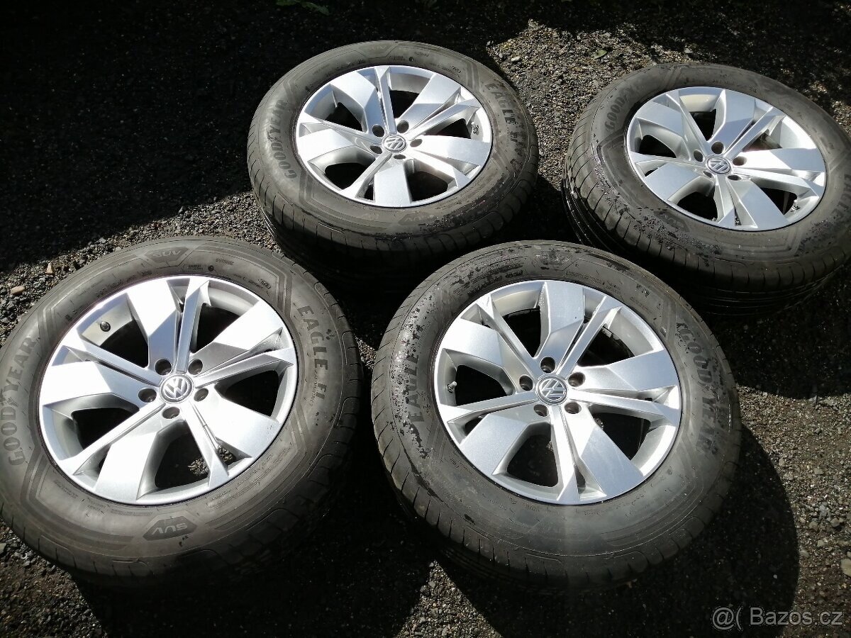 VW Touareg III original alu.kola 18" 760601025A -