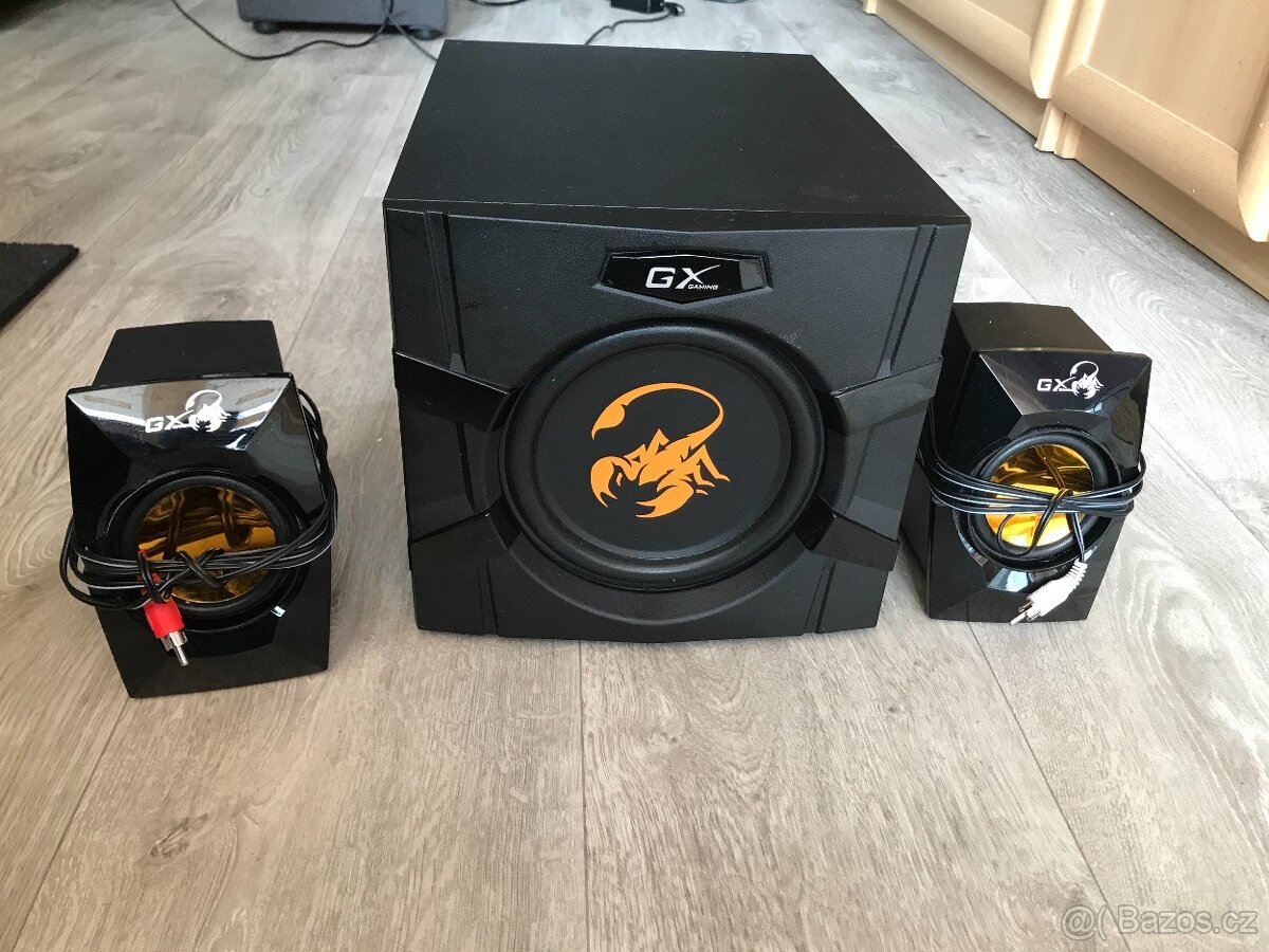 Reproduktory Genius GX Gaming SW-G2.1 3000 černé