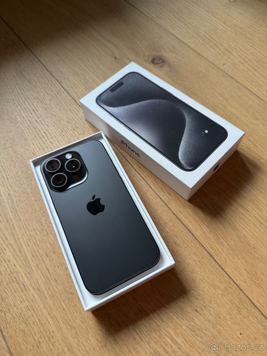 Apple iPhone 15 Pro 128GB černý