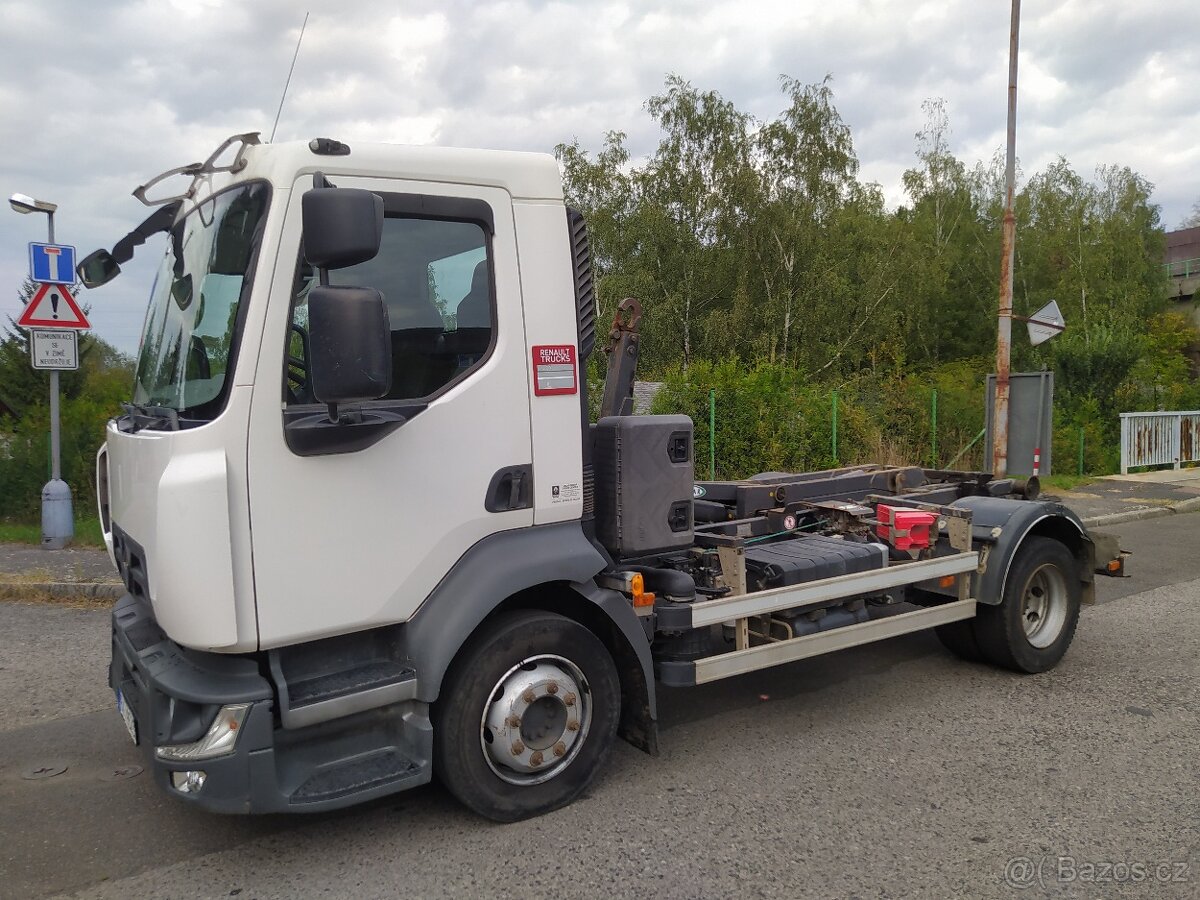 Renault D12 240 Nosič kontejneru 177Kw r.v.2016 Nové v ČR