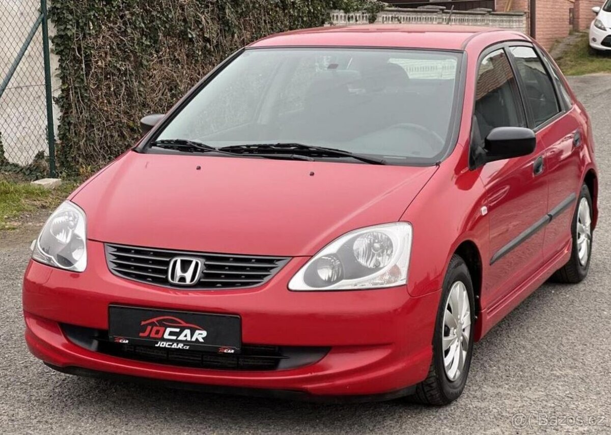 Honda Civic 1.4i KLIMA TAŽNÉ PŮVOD ČR manuál 66 kw