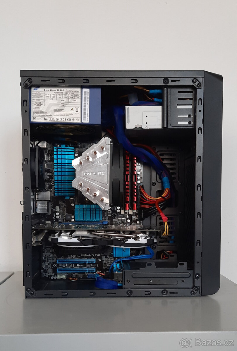 Herní PC - 6ti jádrový CPU, 16GB RAM, RX 580 8GB, SSD, HDD