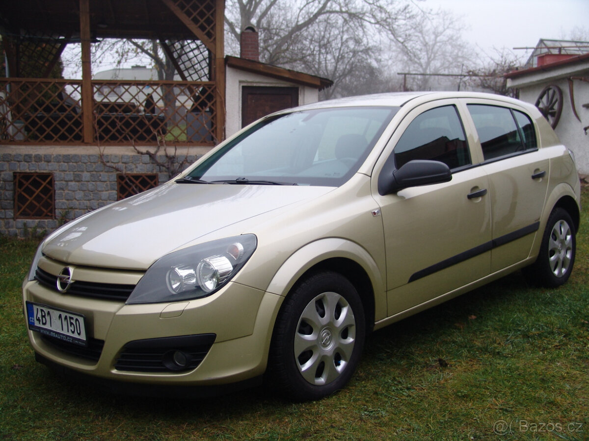 Opel Astra H 1.4i 66KW,5dv., ČR, serviska,po servise.