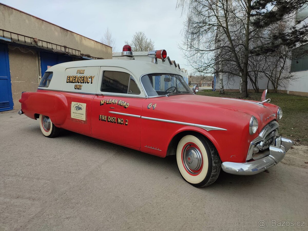 Packard Patrician fire rescue Henney r.v.1951