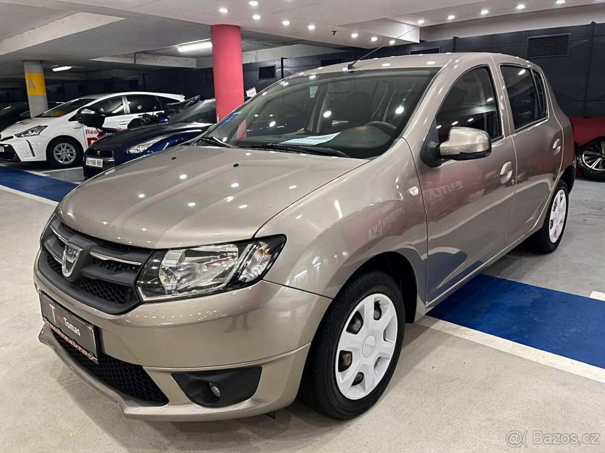 Dacia Sandero II 1.0i 66kW 2014, POUZE 26.000KM