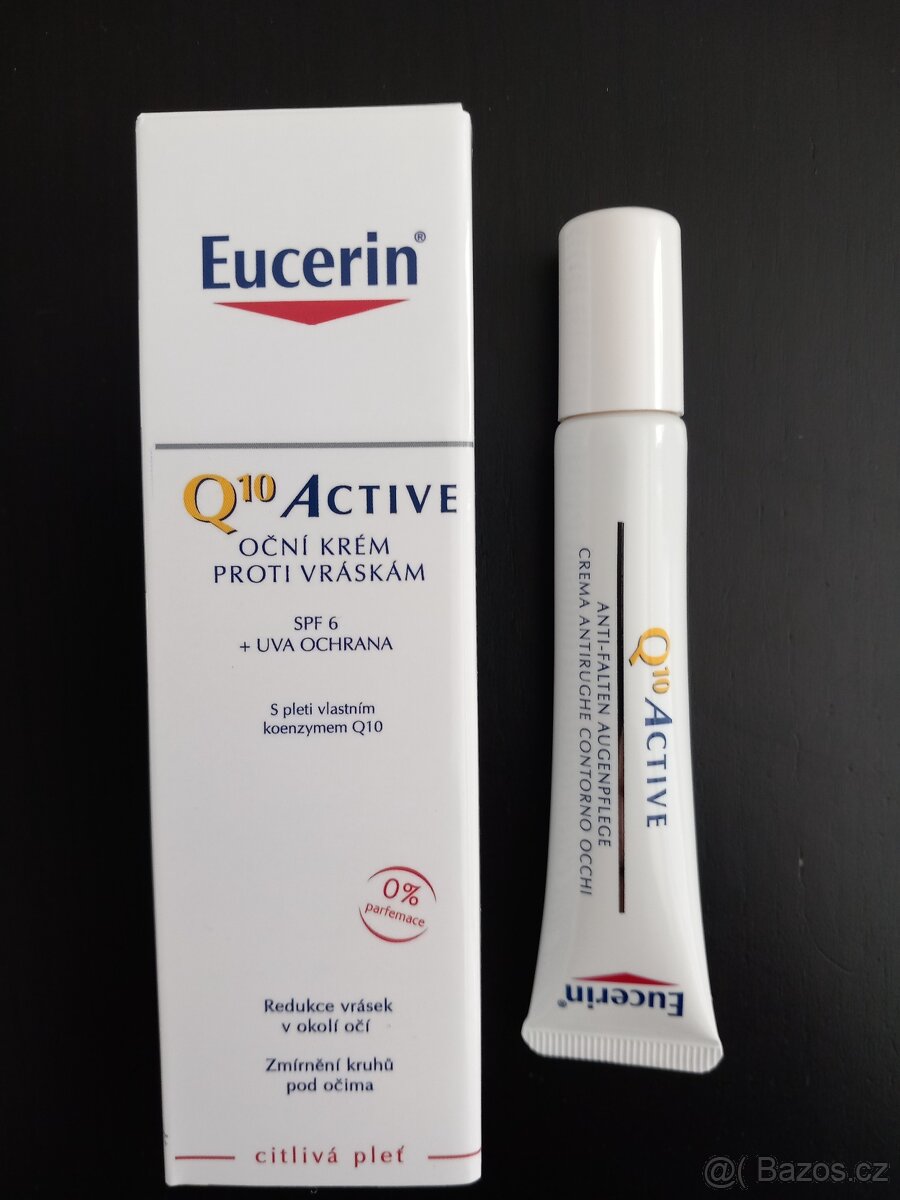 Oční krém proti vráskám s Q10 Eucerin