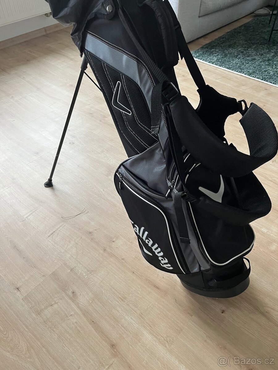 Golfový bag Callaway + golfové hole