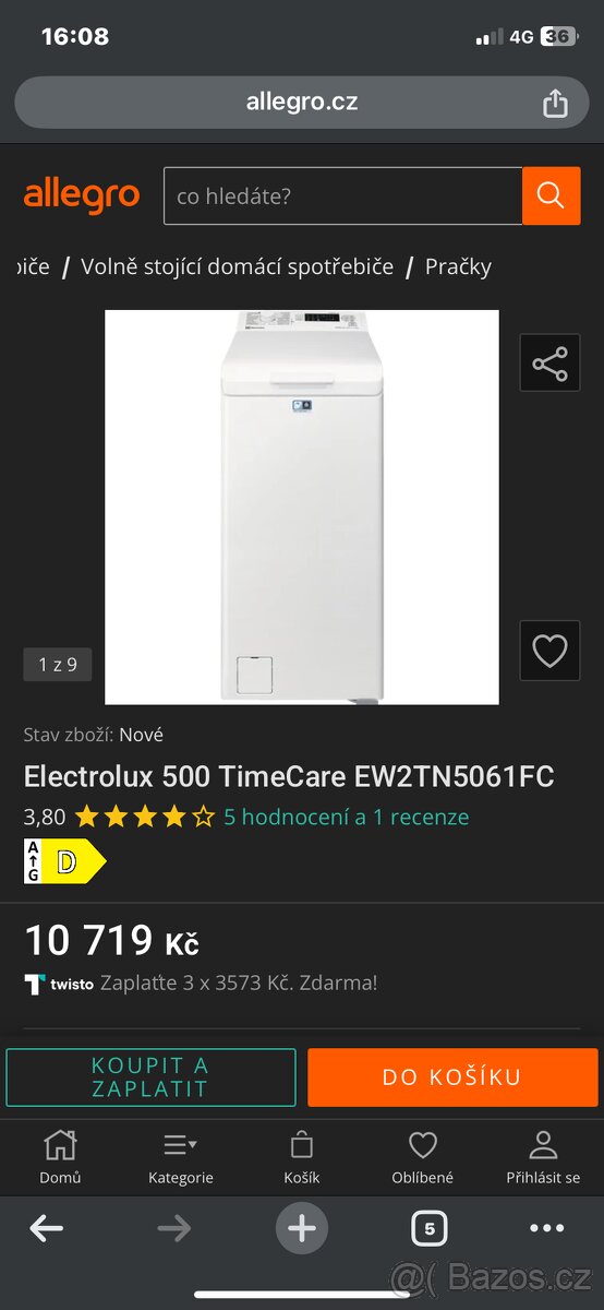 Electrolux Timecare 500