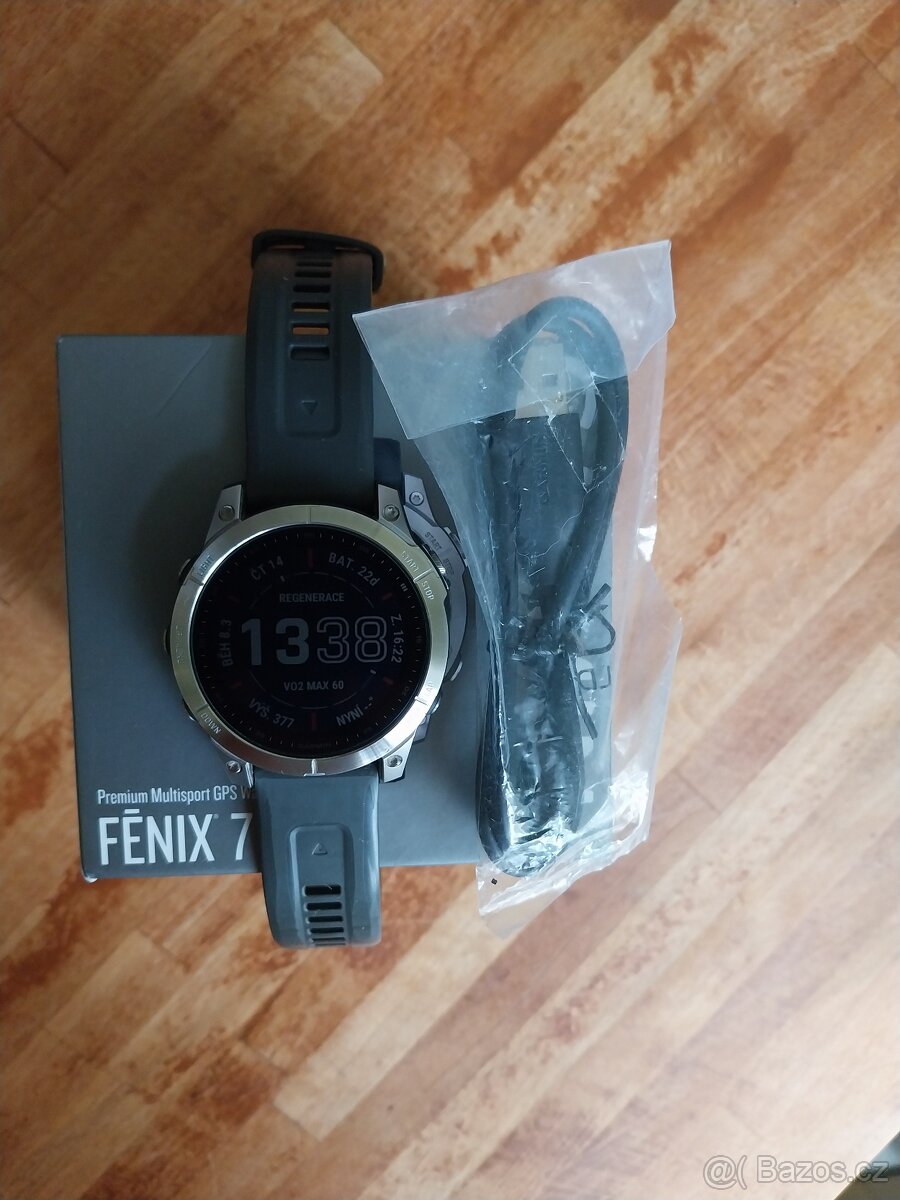 Garmin fenix 7 Glass silver