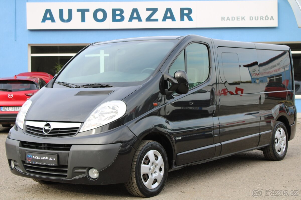 OPEL VIVARO 2,0 CDTI TEMPOMAT,TAŽNÉ,L2H1,2011