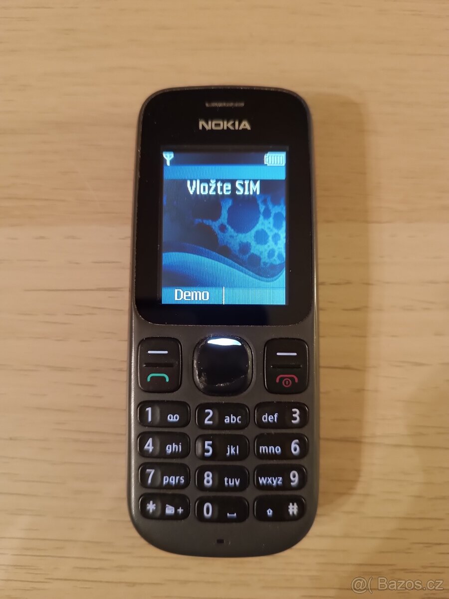 Mobil NOKIA 100 + baterka + originální nabíječka