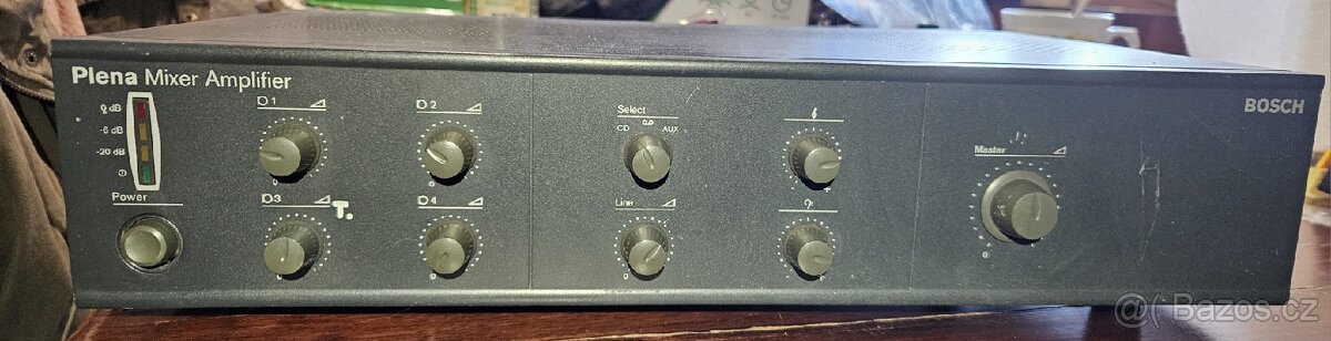 Zesilovač Bosch Plena Mixer Amplifier (100/70V a 8 Ohm)