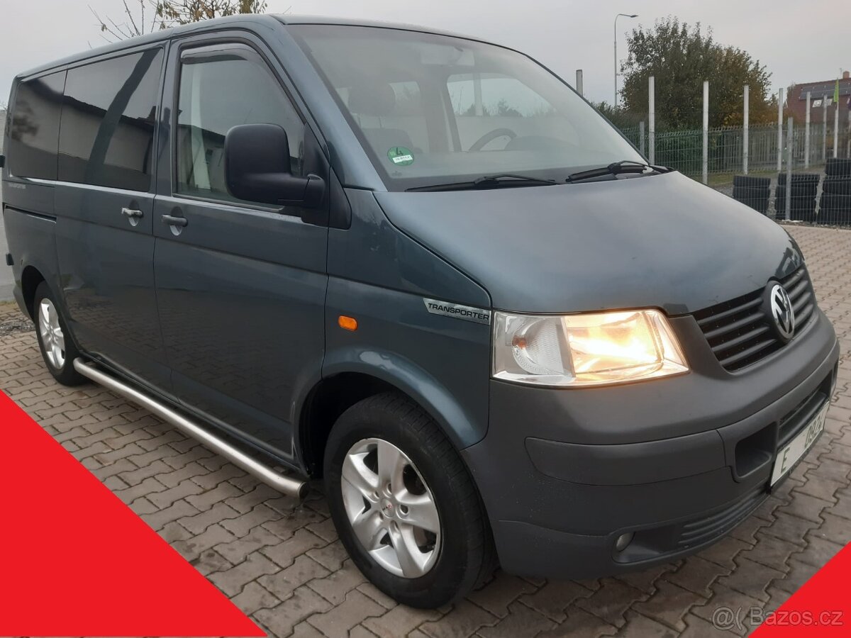 VW Transporter 1,9tdi 77kw, r.v.2005,bez DPF