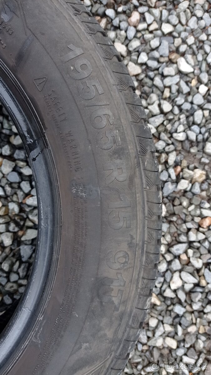 195/65R15 91T   continental 3  4 ks letní