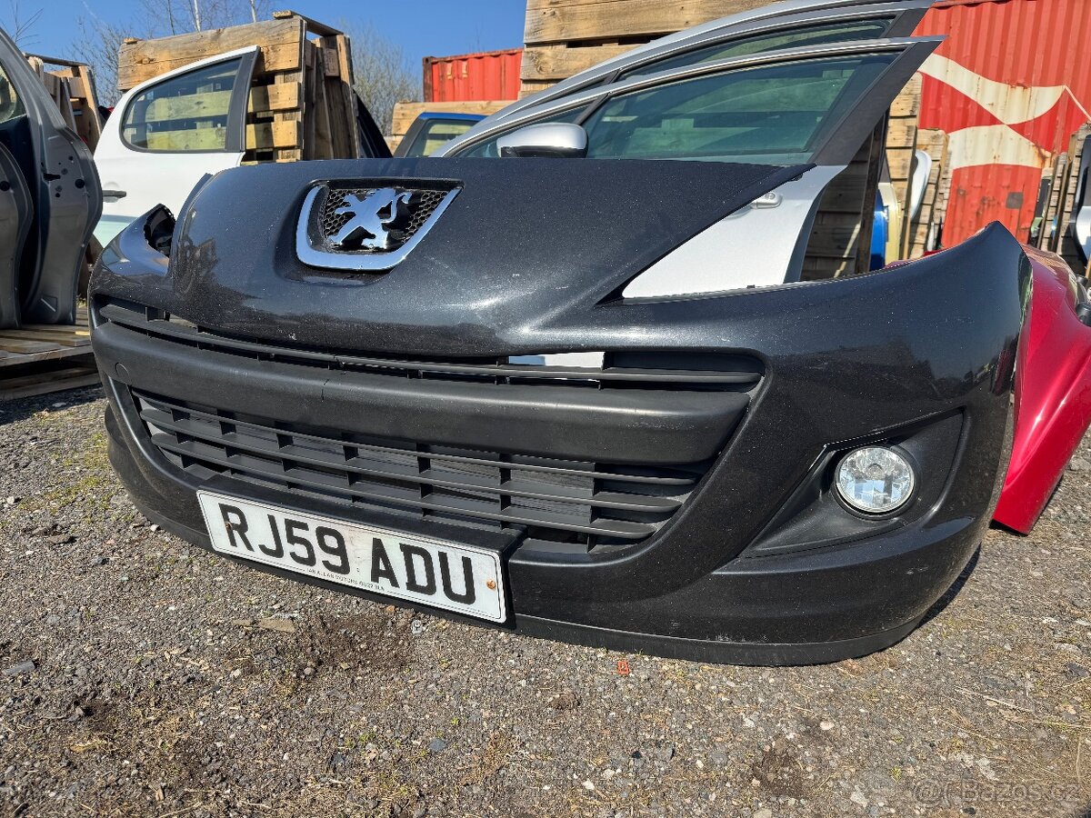 Přední nárazník Peugeot 207 facelift