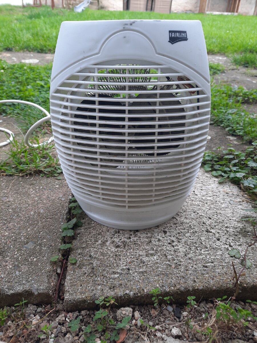 Teplovzdušný ventilátor 2x