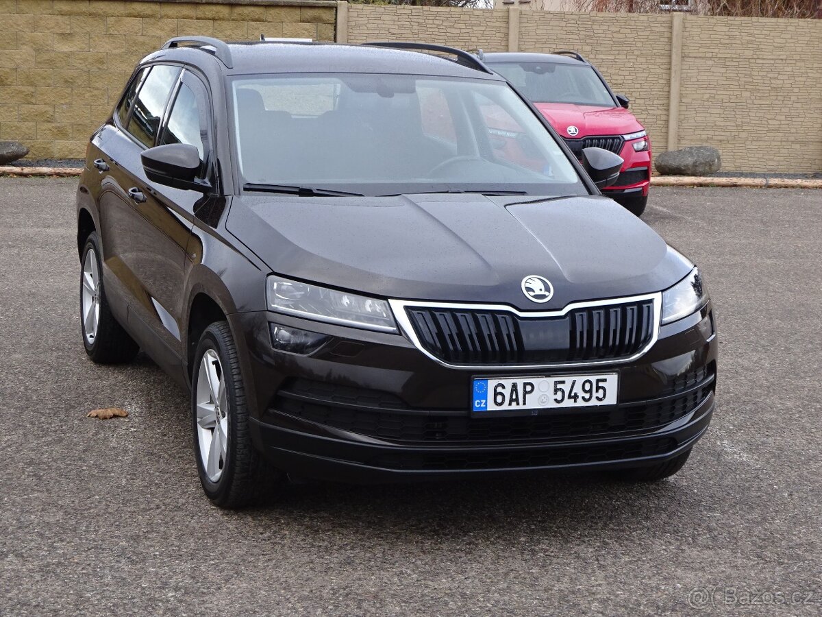 Škoda Karoq 1.6 TDI r.v.2017 (85 kw) 1.Maj.serv.kníž.ČR