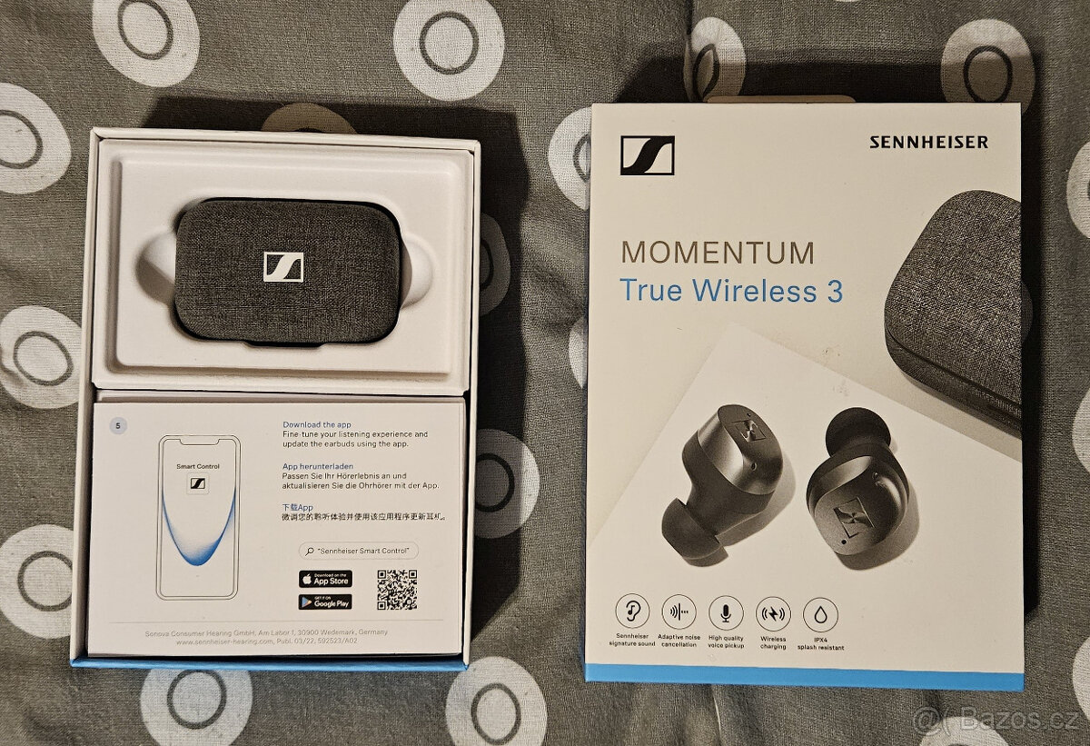 Sluchátka Sennheiser MOMENTUM True wireless 3